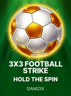 Capa de 3x3 Football Strike: Hold the Spin, slot da Gamzix disponível na 1win