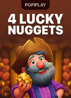 4 Lucky Nuggets, tragamonedas de PopiPlay en 1win Chile