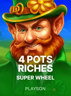 4 Pots Riches: Super Wheel, tragamonedas de Playson en 1win Chile