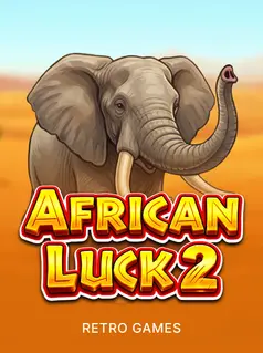Capa de African Luck 2, slot da Retro Gaming disponível na 1win