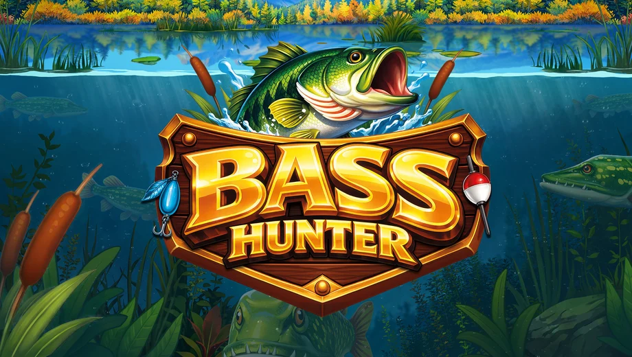 Banner de Bass Hunter, tragamonedas de Thunderkick disponible en 1win