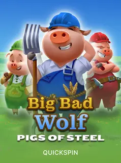 Big Bad Wolf: Pigs of Steel, tragamonedas de Quickspin en 1win Chile