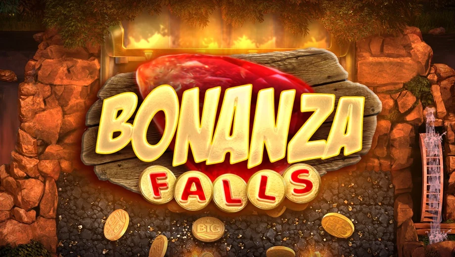 Banner de Bonanza Falls, tragamonedas de Big Time Gaming disponible en 1win