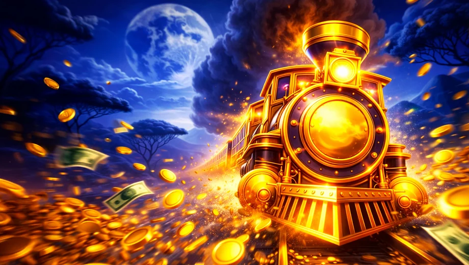 Banner de Bonanza Link: Midnight Train X1000, tragamonedas de Fugaso disponible en 1win