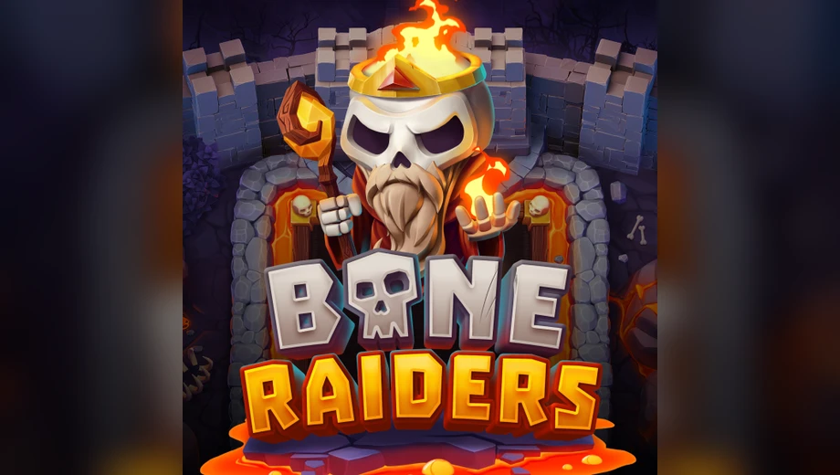 Banner de Bone Raiders, tragamonedas de Relax disponible en 1win