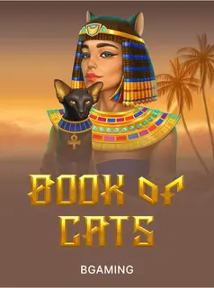 Capa de Book Of Cats, slot da BGaming disponível na 1win