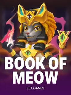 Book of Meow, tragamonedas de Ela Games en 1win Chile