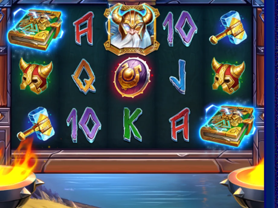 Captura del juego Book of Odin, tragamonedas de True Labs disponible en 1win