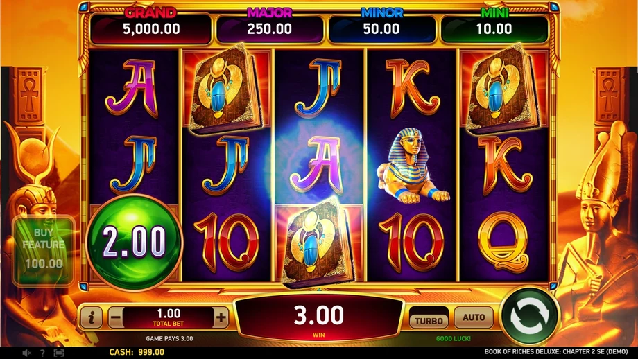 Captura del juego Book of Riches Deluxe: Chapter 2 SE, tragamonedas de RubyPlay disponible en 1win