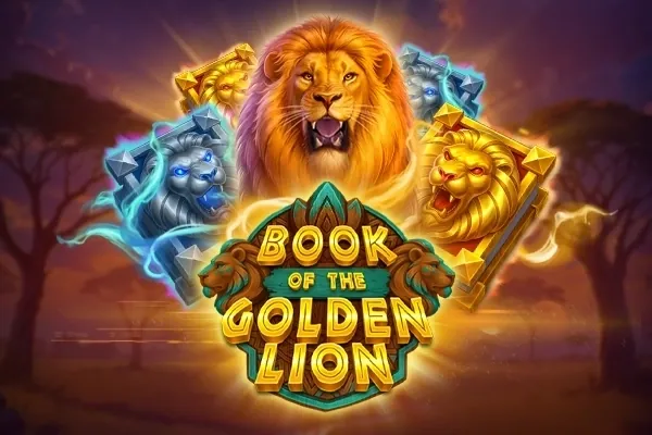 Banner de Book of the Golden Lion, tragamonedas de Zillion disponible en 1win