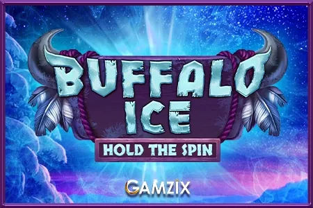 Banner de Buffalo Ice: Hold The Spin, tragamonedas de Gamzix disponible en 1win
