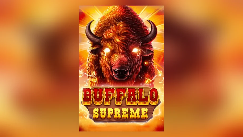 Banner de Buffalo Supreme, tragamonedas de Gamzix disponible en 1win