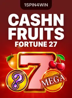 Cash'n Fruits Fortune 27, tragamonedas de 1spin4win en 1win Chile