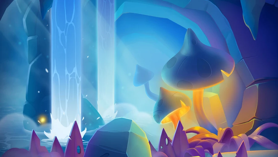 Banner de Cave Mystery, tragamonedas de Pixmove disponible en 1win