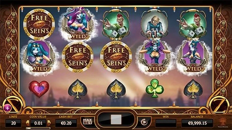 Captura del juego Cazino Zeppelin, tragamonedas de Yggdrasil disponible en 1win