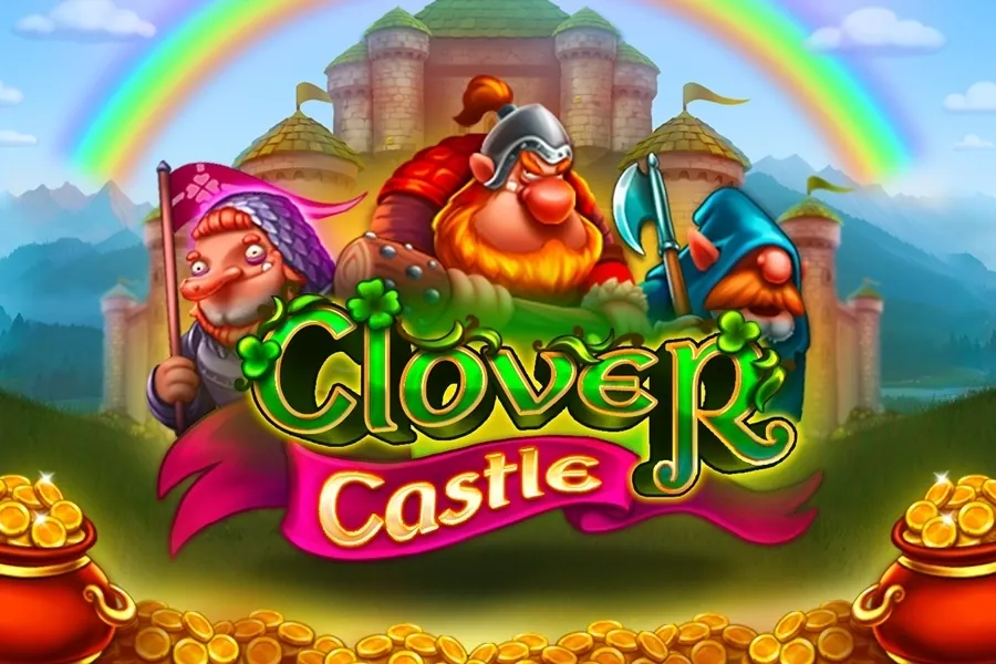 Banner de Clover Castle, tragamonedas de PopiPlay disponible en 1win