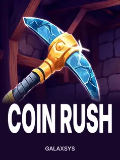 Capa de Coin Rush, slot da Galaxsys disponível na 1win