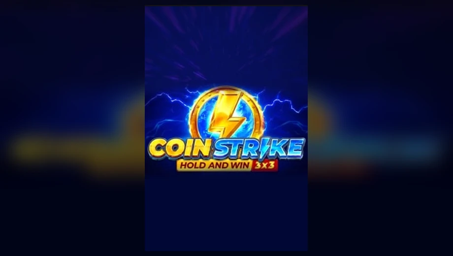 Banner de Coin Strike: Hold and Win, tragamonedas de Playson disponible en 1win