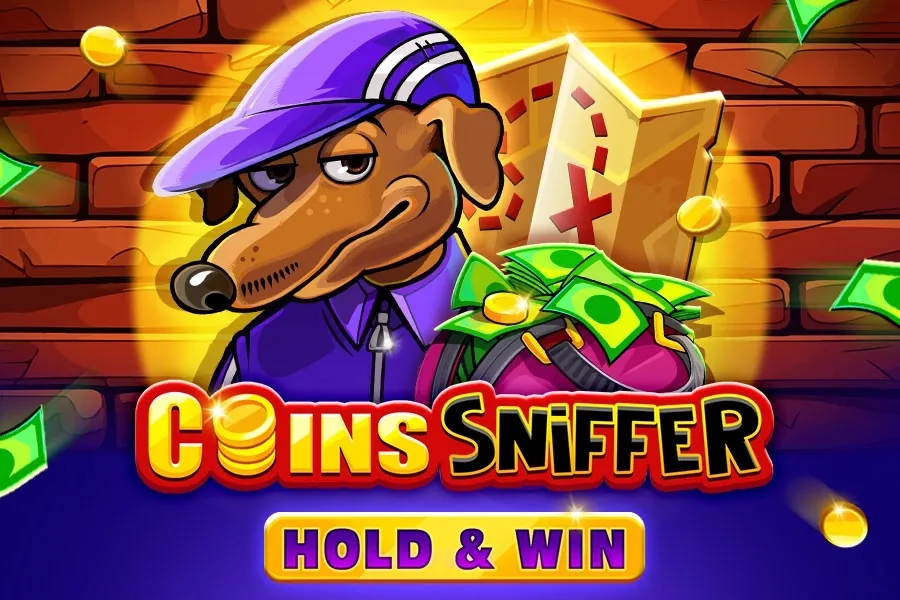 Banner de Coins Sniffer Hold And Win, tragamonedas de 1spin4win disponible en 1win