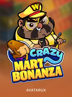 Capa de Crazy Mart Bonanza, slot da AvatarUX disponível na 1win