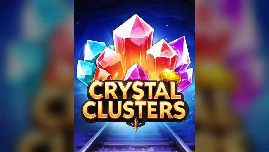 Banner de Crystal Clusters, tragamonedas de BGaming disponible en 1win