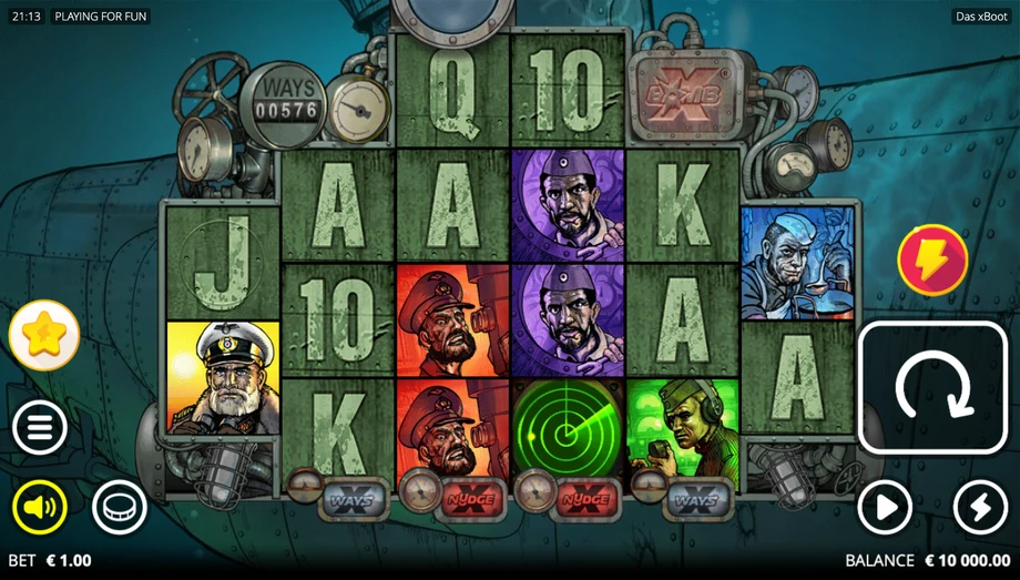 Captura del juego Das xBoot, tragamonedas de Nolimit City disponible en 1win