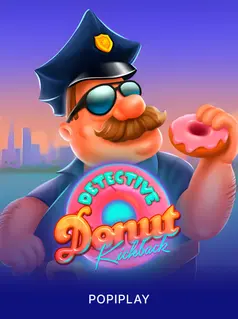 Detective Donut Kickback, tragamonedas de PopiPlay en 1win Chile