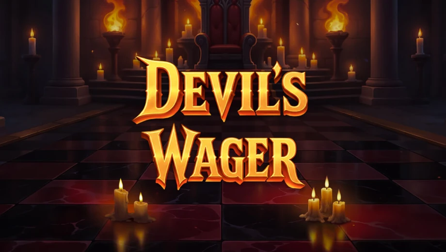 Banner de Devil's Wager, tragamonedas de GameBeat disponible en 1win