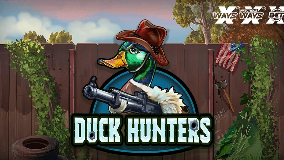 Banner de Duck Hunters, tragamonedas de Nolimit City disponible en 1win
