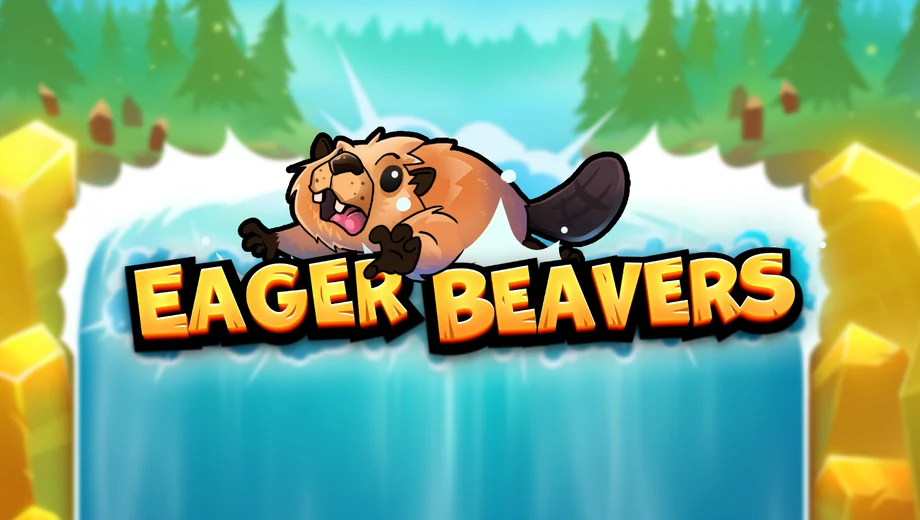 Banner de Eager Beavers, tragamonedas de Thunderkick disponible en 1win