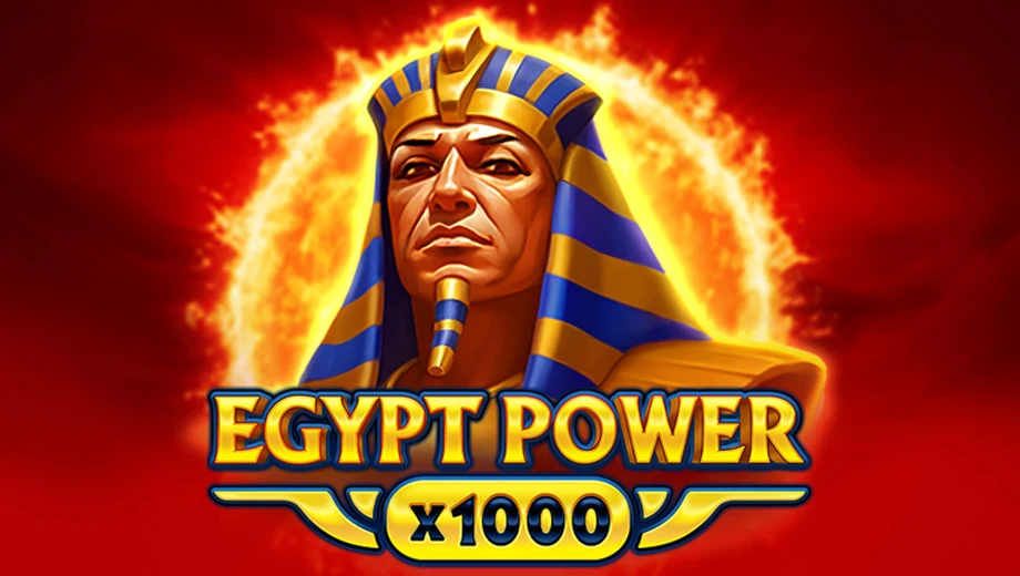 Banner de Egypt Power x1000, tragamonedas de 3 Oaks Gaming disponible en 1win