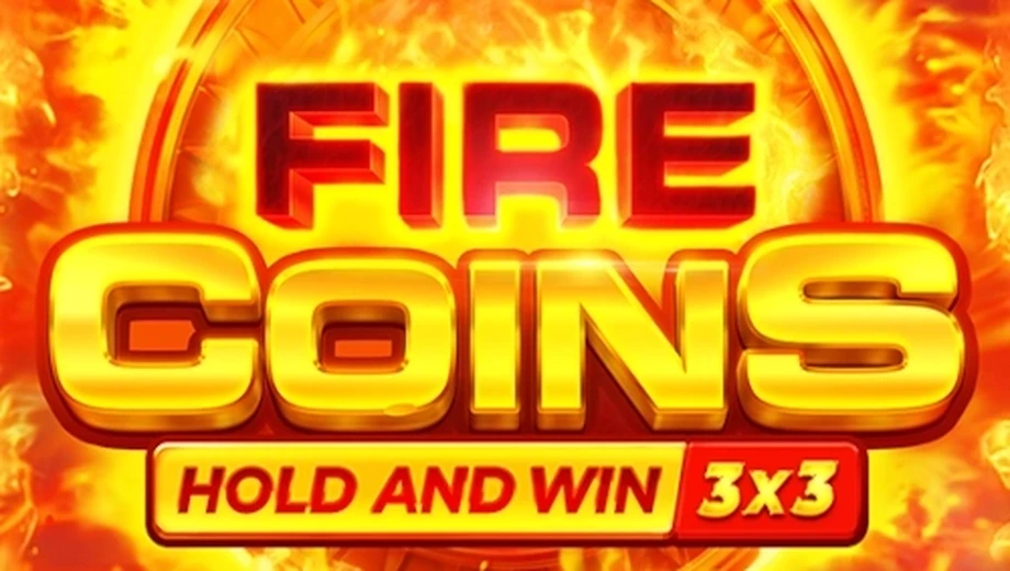 Banner de Fire Coins: Hold and Win, tragamonedas de Playson disponible en 1win