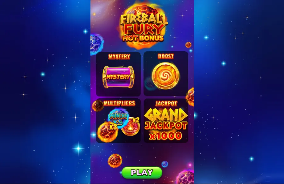 Captura del juego Fireball Fury: Hot Bonus, tragamonedas de Fugaso disponible en 1win