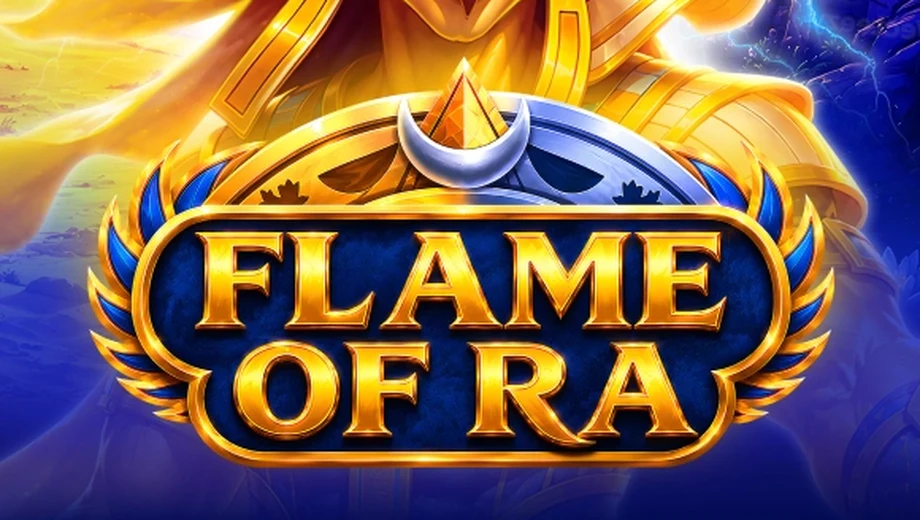 Banner de Flame of Ra, tragamonedas de Evoplay disponible en 1win