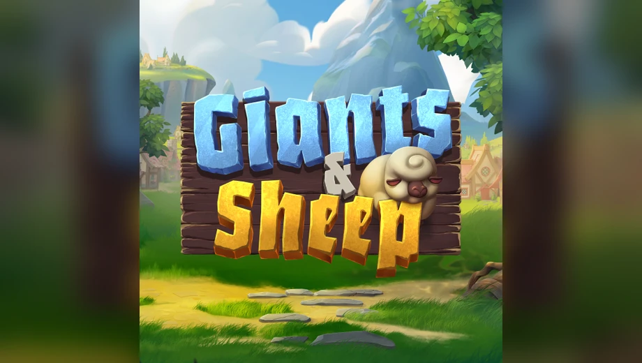 Banner de Giants & Sheep, tragamonedas de Relax disponible en 1win