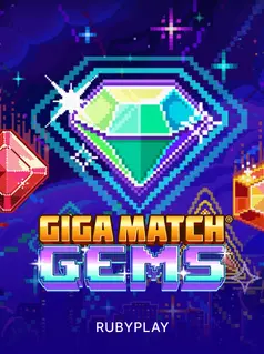 Giga Match Gems, tragamonedas de RubyPlay en 1win Chile