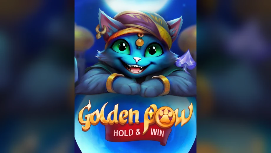 Banner de Golden Paw Hold & Win, tragamonedas de BGaming disponible en 1win