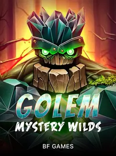 Capa de Golem Mystery Wilds, slot da BF Games disponível na 1win
