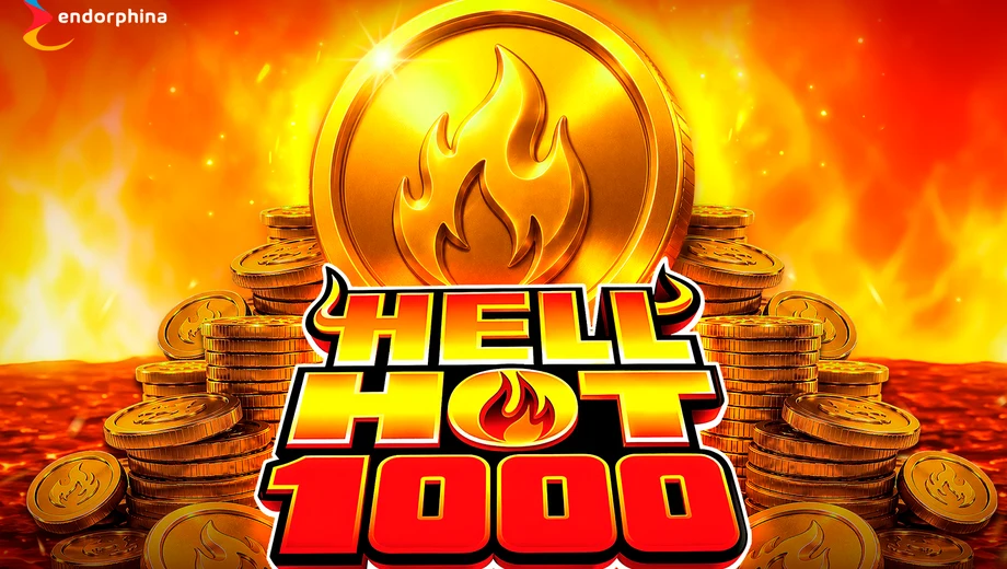 Banner de Hell Hot 1000, tragamonedas de Endorphina disponible en 1win