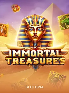 Capa de Immortal Treasures, slot da Slotopia disponível na 1win