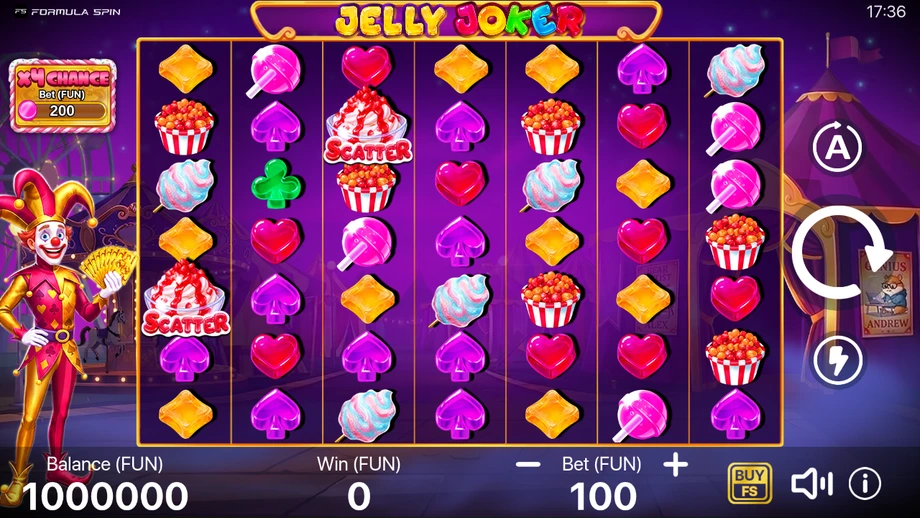 Captura del juego Jelly Joker, tragamonedas de FormulaSpin disponible en 1win