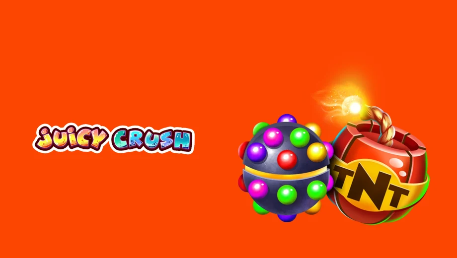 Banner de Juicy Crush, tragamonedas de Onlyplay disponible en 1win