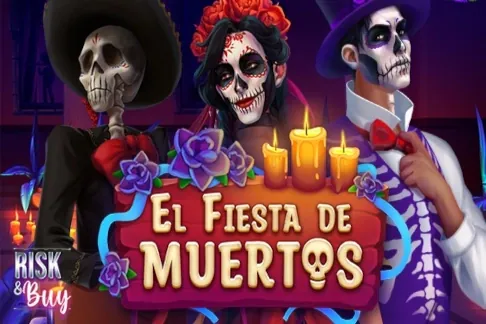 Banner de LA FIESTA DE MUERTOS, tragamonedas de Mascot Gaming disponible en 1win