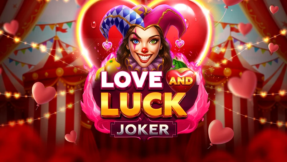 Banner de Love and Luck Joker, tragamonedas de Evoplay disponible en 1win
