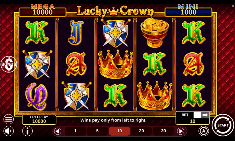 Captura del juego Lucky Crown Hold And Win, tragamonedas de 1spin4win disponible en 1win