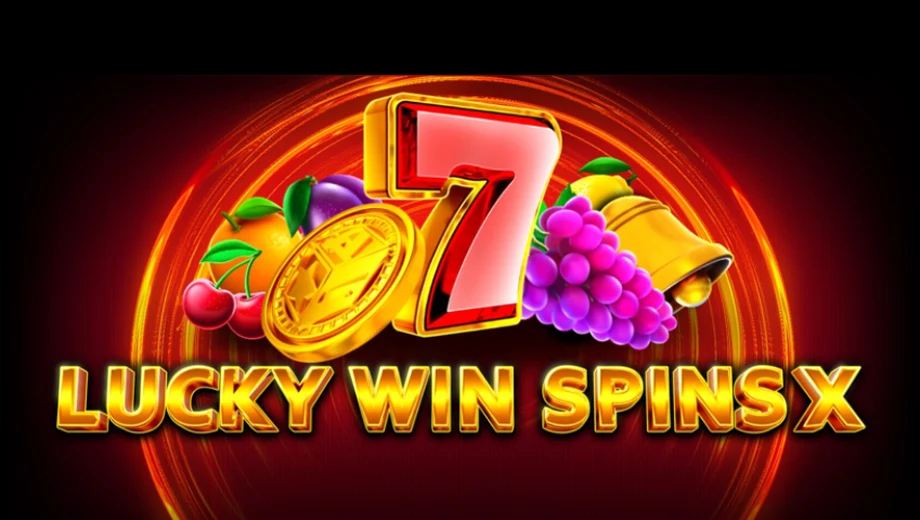 Banner de Lucky Win Spins X, tragamonedas de 1spin4win disponible en 1win