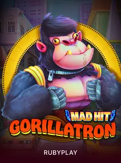 Mad Hit Gorillatron, tragamonedas de RubyPlay en 1win Chile