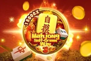 Banner de Mahjong Self-Drawn Win 3, tragamonedas de VA Gaming disponible en 1win