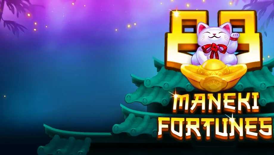 Banner de Maneki 88 Fortunes, tragamonedas de BGaming disponible en 1win