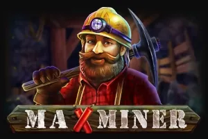 Banner de Max Miner, tragamonedas de GameBeat disponible en 1win